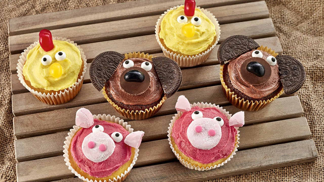 Animal Cupcakes CSR Sugar